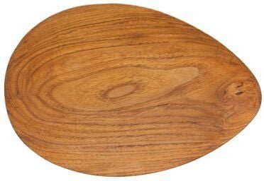 Originalhome Handgefertigte Teakholz Teller, M – zero waste, vegan & fair produziert.