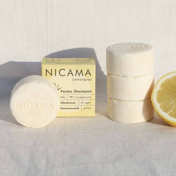 Festes Shampoo 4er Set - NICAMA