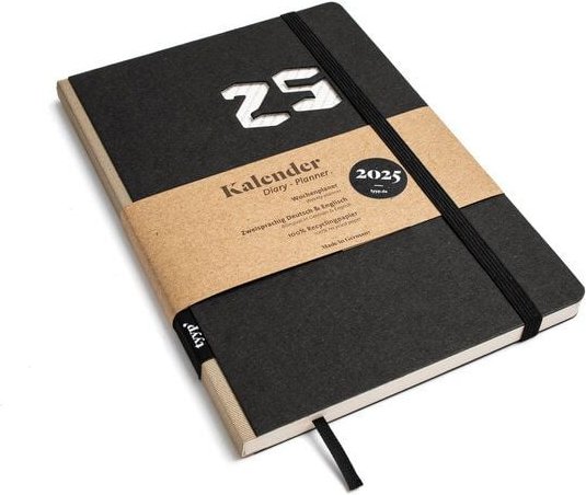 tyyp Taschenkalender 2025 (Schwarz)