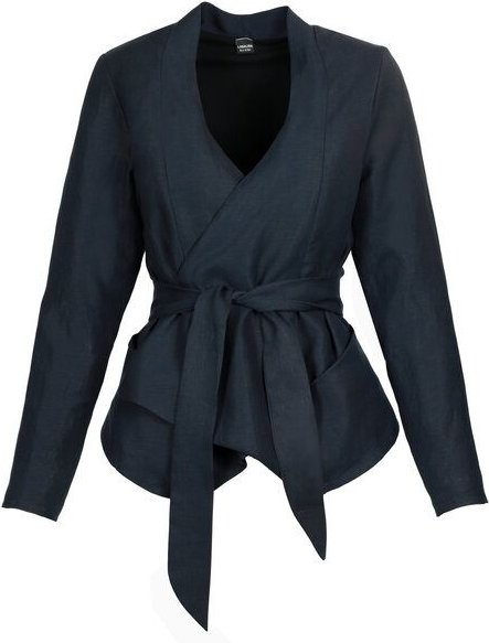 LASALINA Blazer MIA aus TENCEL-Leinen-Bio Baumwolle