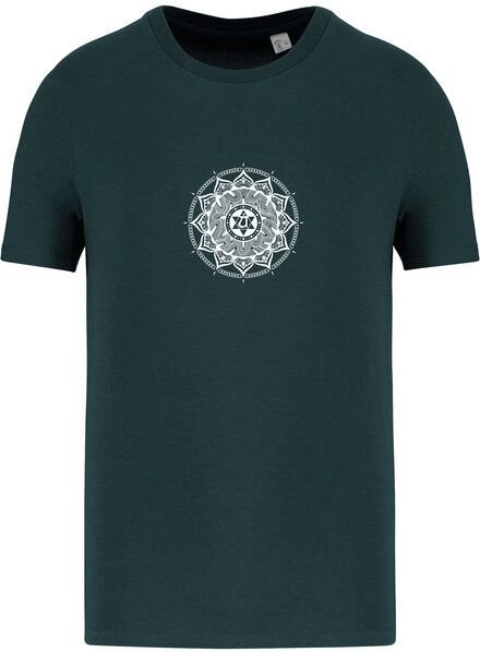 Brandless Basic Bio T-Shirt Anahata Chakra Nr. 4 ( 155g/m²) XXS - 5 XL