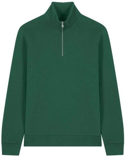 Thumbnail - YTWOO Basic Unisex Quater-Zip-Sweatshirt Nachhaltig