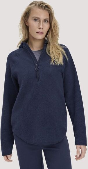 hessnatur Fleece Hoodie Relaxed ACTIVE LIGHT aus reiner Bio-Baumwolle