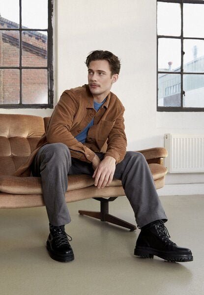 Givn Berlin Overshirt GBCURT aus Bio-Baumwollcord