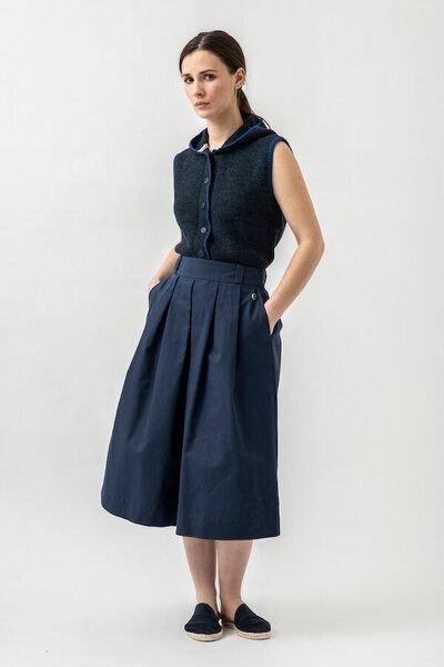 Grenz/gang Strickweste SUSANNE aus Schurwolle (kbT)