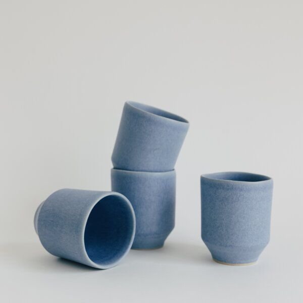 Thumbnail - NAKOA Keramik Cappuccino Tassen 4er Set | Handgefertigtes Steingut