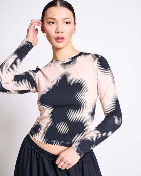 Thumbnail - JAN N JUNE LONGSLEEVE BARID LEO PRINT GOTS