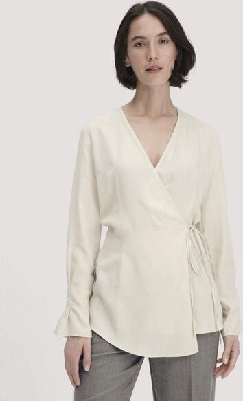 Thumbnail - hessnatur Wickelbluse Regular aus reinem TENCEL Lyocell