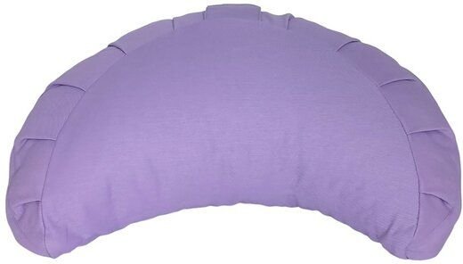 BAGHI Meditationskissen Halbmond basic aus Bio-Baumwolle kbA - Sitzhöhe 12cm