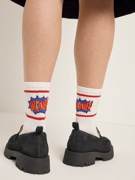 Thumbnail - LANIUS Socken "WOW" aus Bio-Baumwolle