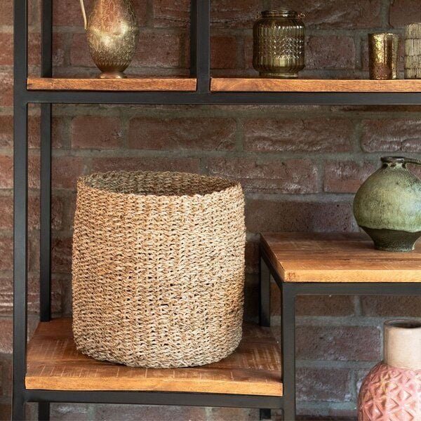 atisan Großer Aufbewahrungskorb Nalu aus Seegras