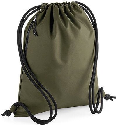 BagBase Recycled Gymsac Turnbeutel verdeckte Geheimtasche