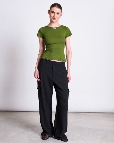 JAN N JUNE Minirib T-Shirt REN