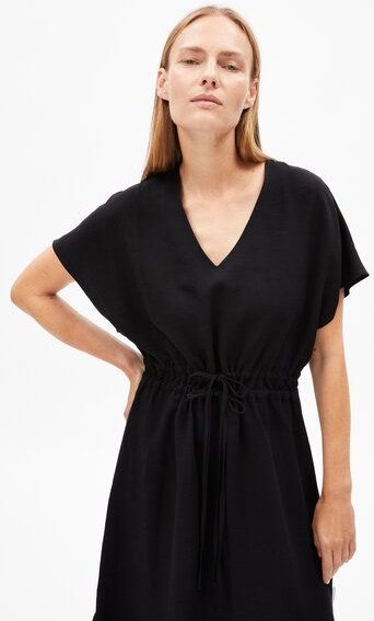 Thumbnail - ARMEDANGELS MAAHOLINA LINO Damen Webkleid aus Leinen-Mix