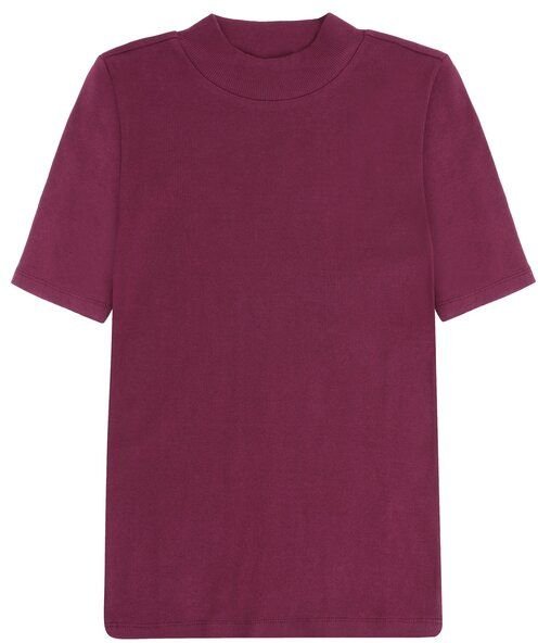 KnowledgeCotton Apparel Ripp-Shirt High Neck