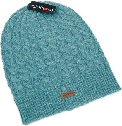 Silkroad - Diggers Garden SILKROAD Mütze - Strickmütze mit Zopfmuster Beanie aus 100% Lammwolle