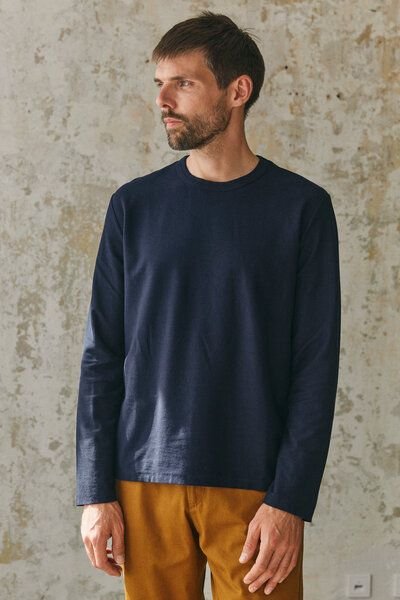 Thumbnail - About Companions Basic Longsleeve LARS aus schwerer Bio-Baumwolle