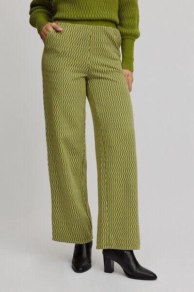 Thumbnail - TRANQUILLO Gestrickte Hose im Retro-Look (W25G140)
