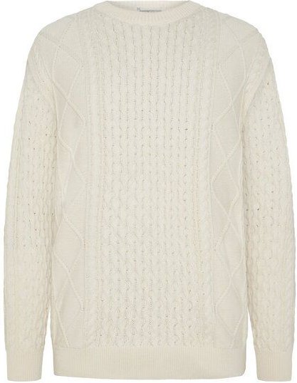 KnowledgeCotton Apparel Cable Knit Strickpullover aus Bio-Baumwolle ROC/GOTS/Vegan