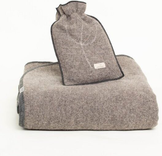 nahtur-design Lodendecke + Ökowärmflasche im Set