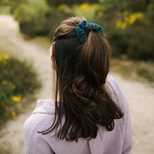 NORDLICHT Cord Scrunchie Haargummi aus 100% Bio-Baumwolle