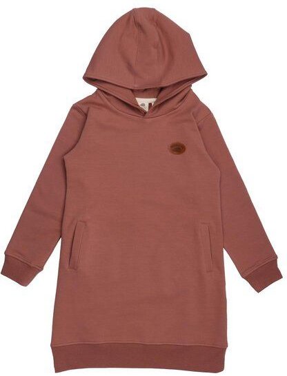 Langarmkleid Bio-Baumwolle Rose Pink Walkiddy umweltfreundlich & stilvoll für Kinder