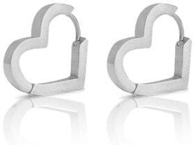 Herz Creolen von Elektropulli