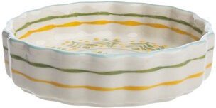 TRANQUILLO Tarteletteform RETRO 11 cm aus Steinzeug mit Muster (POR560, POR561, POR562, POR563, POR564, POR565, POR673, ...