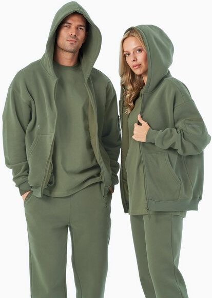 ORGANICATION JENNA | Essentials Travel Unisex Full Zip-Hoodie aus Bio-Baumwolle und recyceltem Polyester