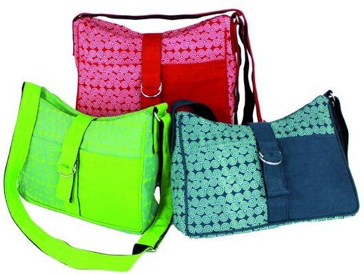 Schönes aus Indochina Stylische Umhängetasche aus Baumwolle