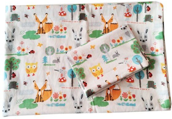 Villa Jade Bettwäsche-Set für Babys/Kleinkinder, 2-teilig, 100% Bio-Baumwolle (kbA)