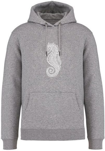 Brandless Basic Bio Unisex Hoody Nr. 4 Seepferd 350g/m²