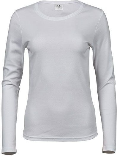 Thumbnail - TeeJays Damen Shirt Langarm enger geschnitten Bio - Baumwolle bis 3XL
