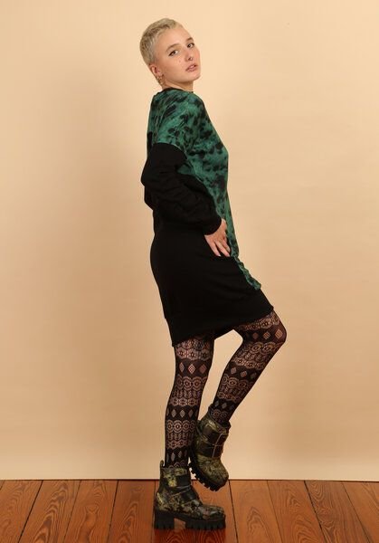 Die rote Zora Sweatkleid mit Taschen