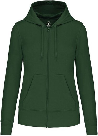 YTWOO Nachhaltiges Basic Kapuzensweatshirt für Damen aus Nachhaltigen Materlialien