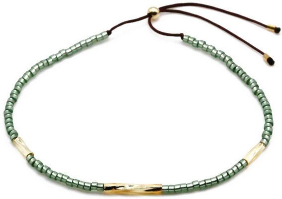 juni Perlenarmband Twisted