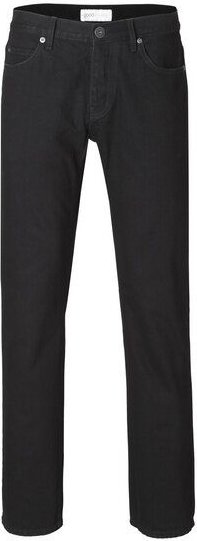 goodsociety Mens Straight Jeans Black One Wash