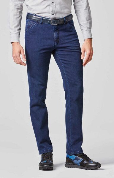 Thumbnail - MEYER Super-Stretch Cotton Wool Denimchino