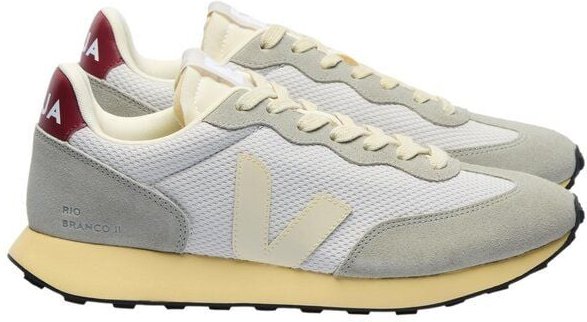 Thumbnail - Veja Herren-Sneaker Rio Branco II Alveomesh Light Grey Pierre Marsala
