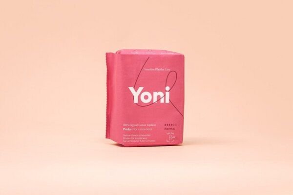 Yoni Binden für Inkontinenz normal ohne Flügel - 100 % Bio-Baumwoll-Oberfläche