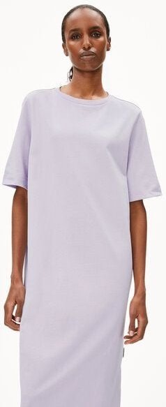 Thumbnail - ARMEDANGELS XELINAA JERSEY Damen Heavyweight Jerseykleid aus recyceltem Baumwoll Mix
