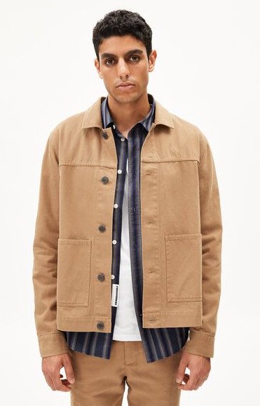 ARMEDANGELS STAAVRO - Herren Overshirt aus Bio-Baumwolle