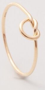 fejn jewelry Ring 'knot ring' mit zartem Knoten
