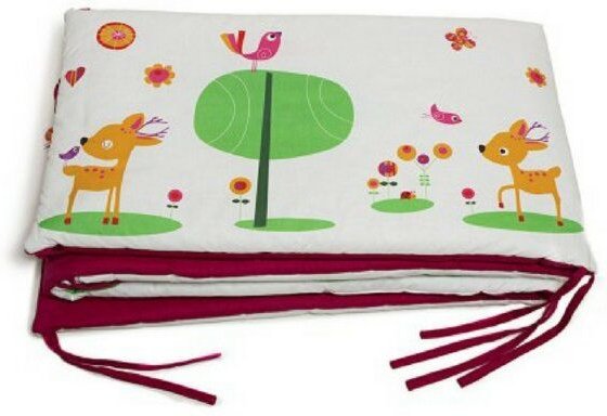 Millemarille Extra stabiles & sicheres kleines Bettnest für skandinavische Babybetten ( IKEA) I 60x60x60cm