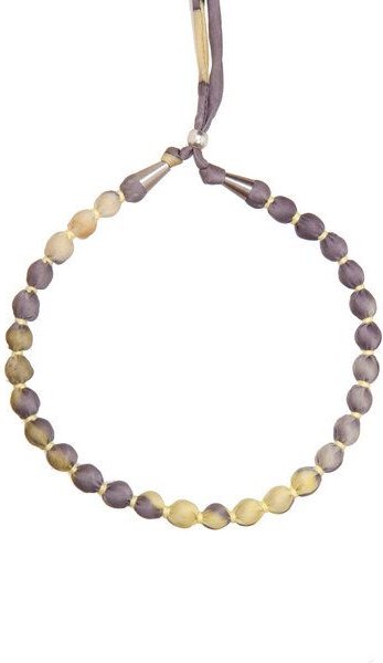 Sundara Halskette ECO PRINT – handbedruckt & längenverstellbar