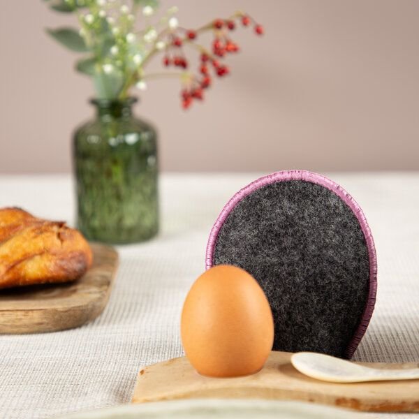 nahtur-design Eierwärmer "Haube" aus reiner Schurwolle