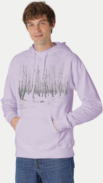Peaces.bio - handbedruckte Biomode Hoodie Woodland Herren