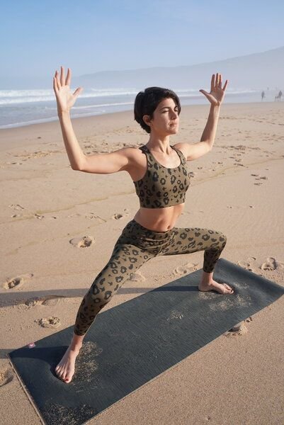 boochen Sport BH Ubud mit Leopard Print