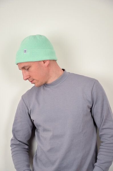 Grote Strick Vegane Mütze HEIDE 100% Baumwolle (kbA)