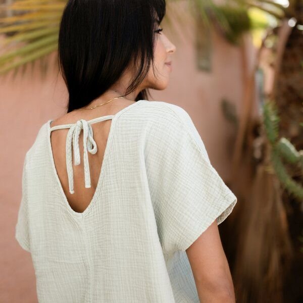 NORDLICHT Musselin T-Shirt Lidia aus 100% Bio-Baumwolle